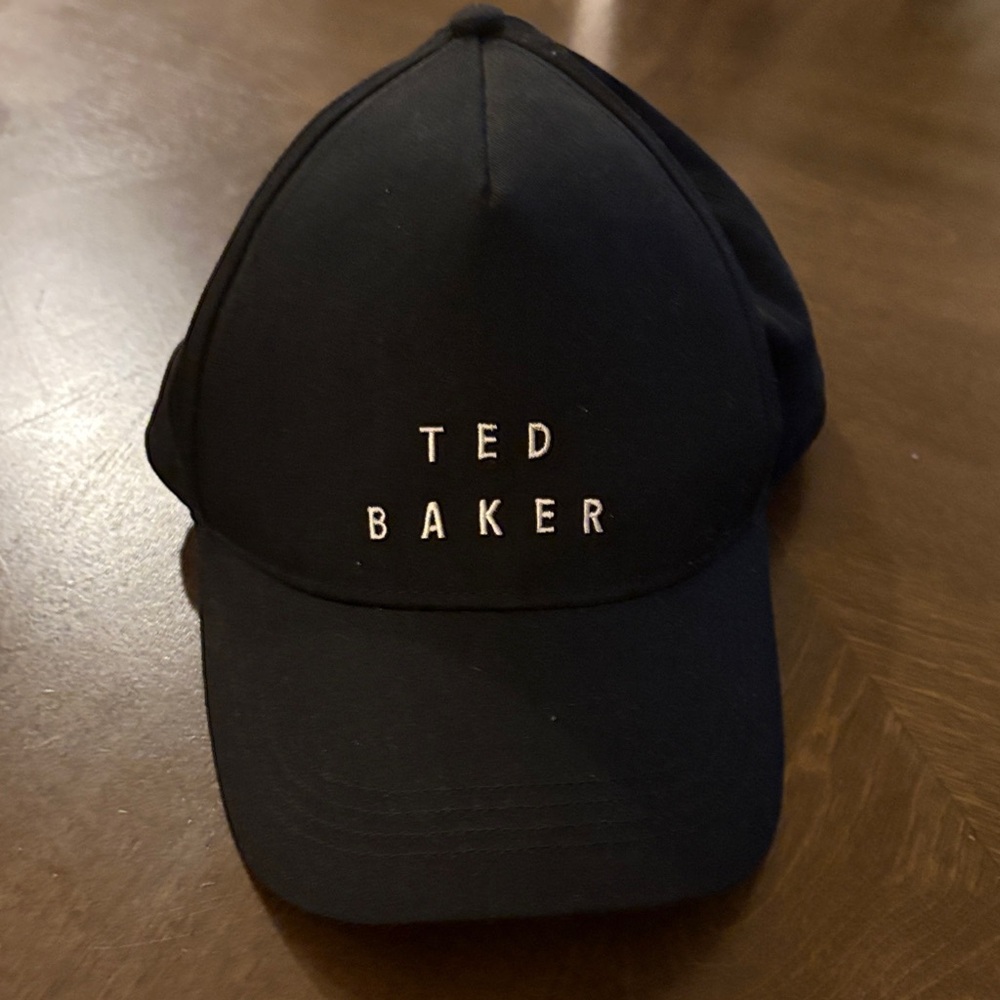Ted Baker Classic Black Baseball Cap